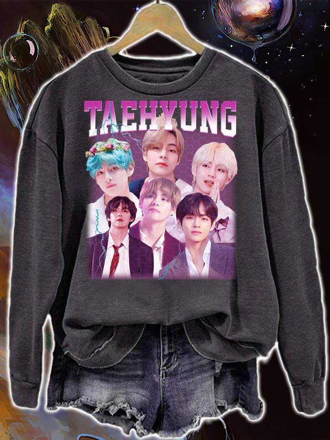 Taehyung Shirt, V Grammy's BTS Vintage t-shirt sweatshirt