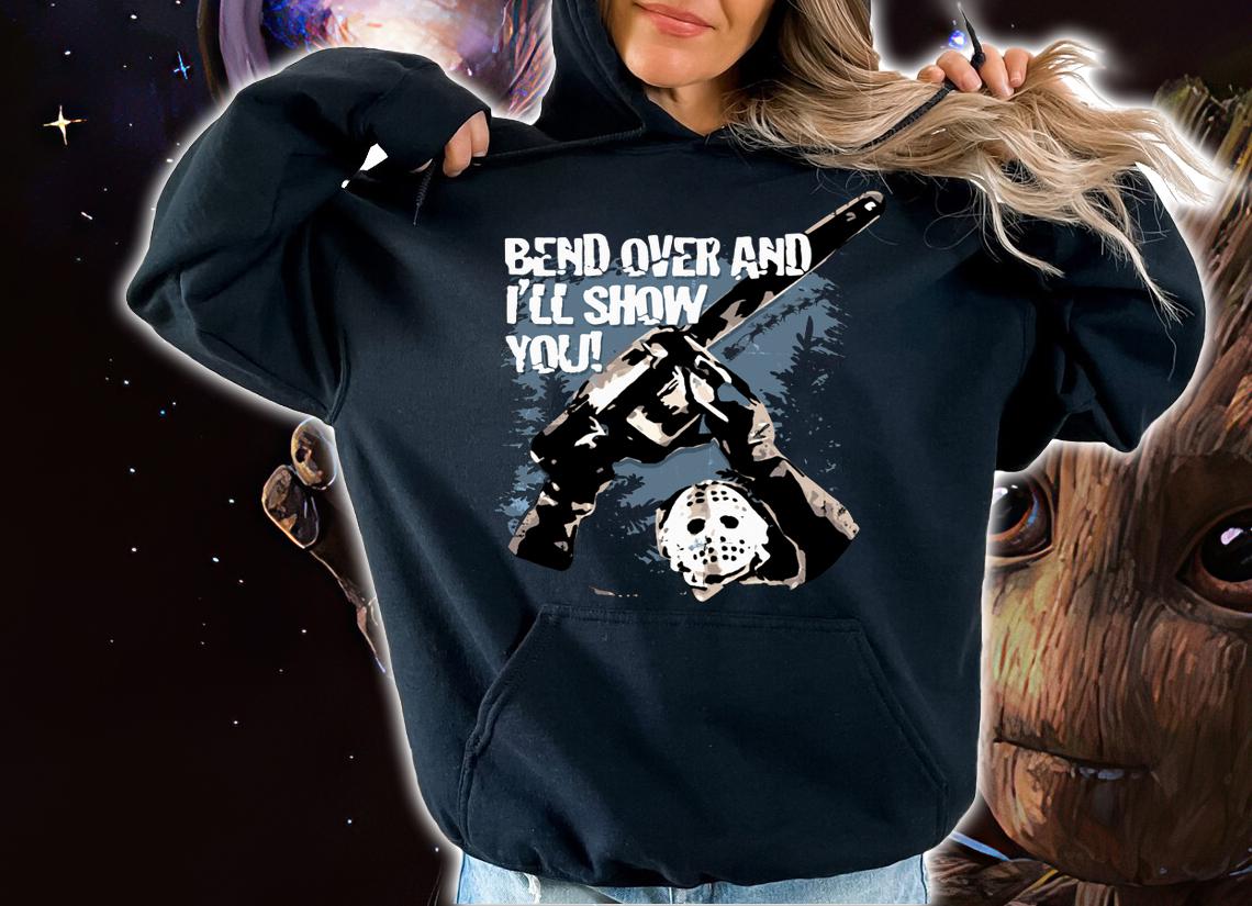 Clark Chainsaw Mask Christmas Vacation Bend Over sweater t-shirt hoodie