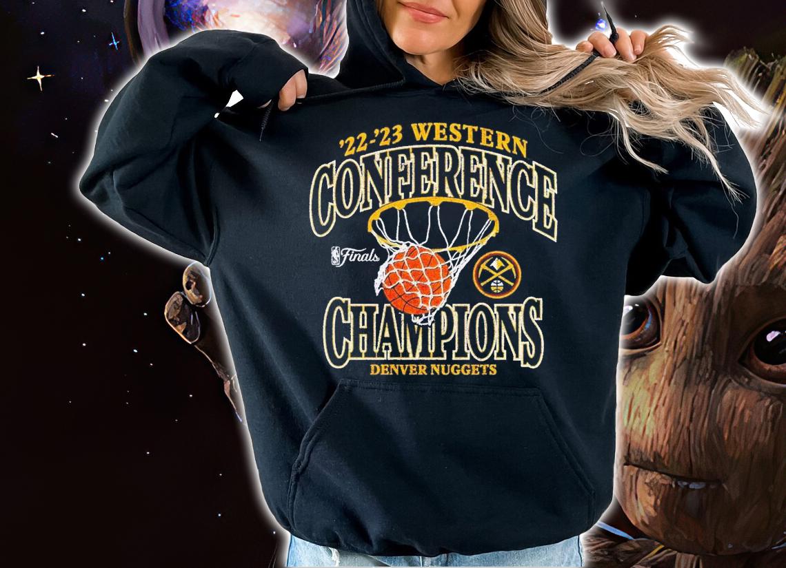 Denver Nuggets 22-23 Western Conference Champions t-shirt hoodie