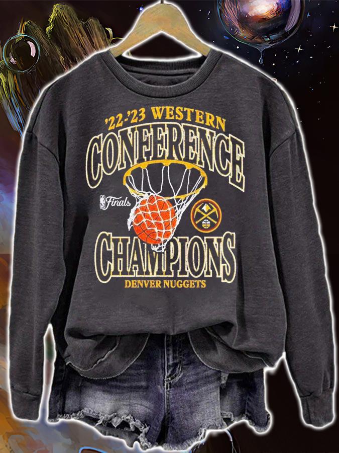 Denver Nuggets 22-23 Western Conference Champions t-shirt sweatshirt