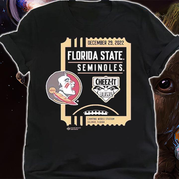 2022 Cheez-It Bowl Florida State Seminoles December 29 2022 Camping World Stadium shirt t-shirt shirt