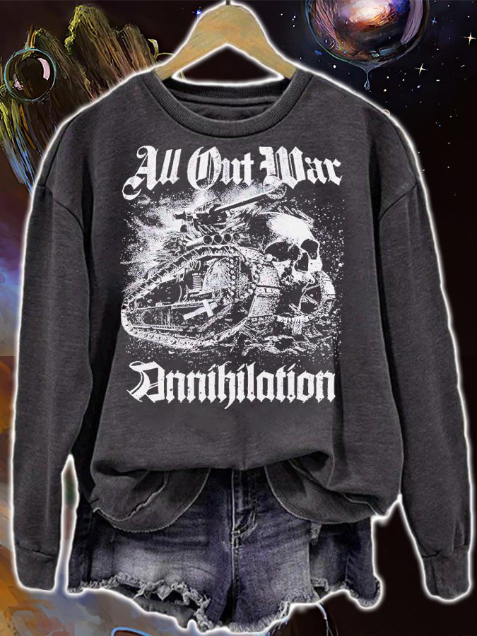 All Out War Annihilation shirt t-shirt sweatshirt