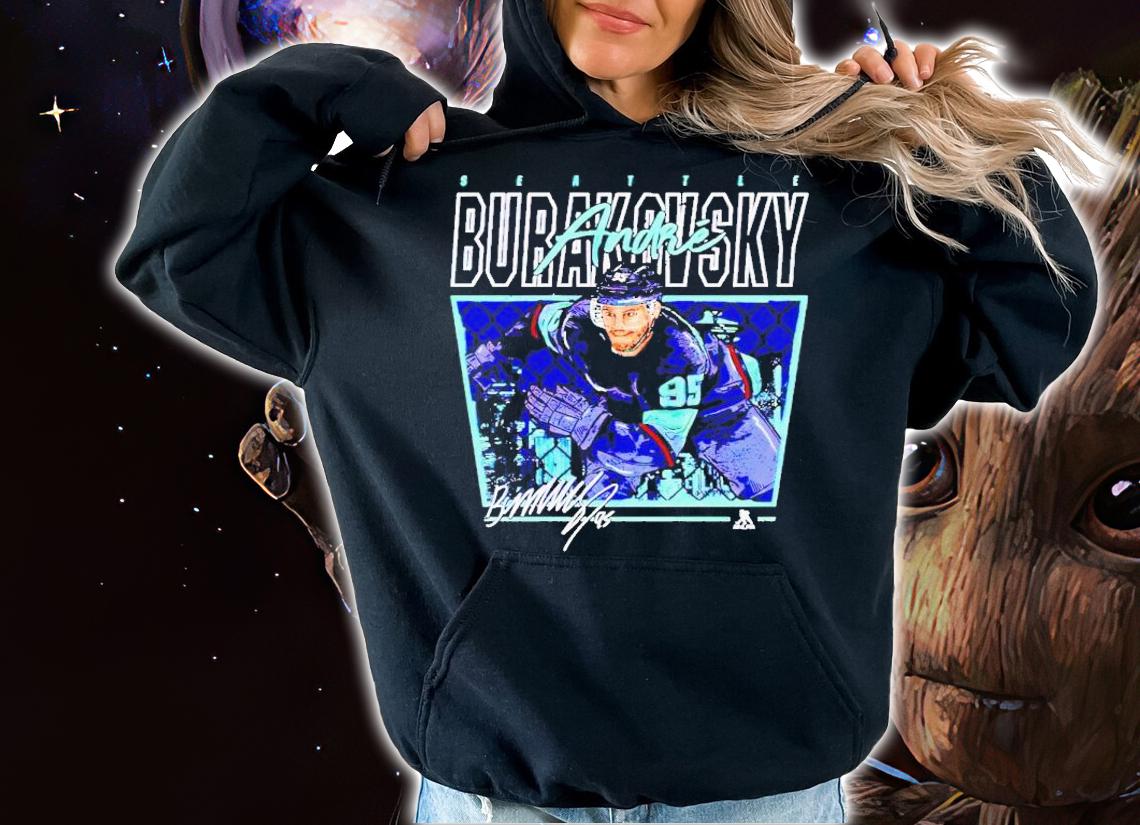 Andre Burakovsky Seattle Cage Hockey signature shirt t-shirt hoodie