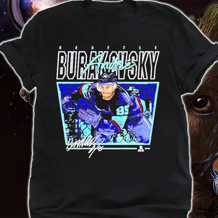 Andre Burakovsky Seattle Cage Hockey signature shirt t-shirt shirt