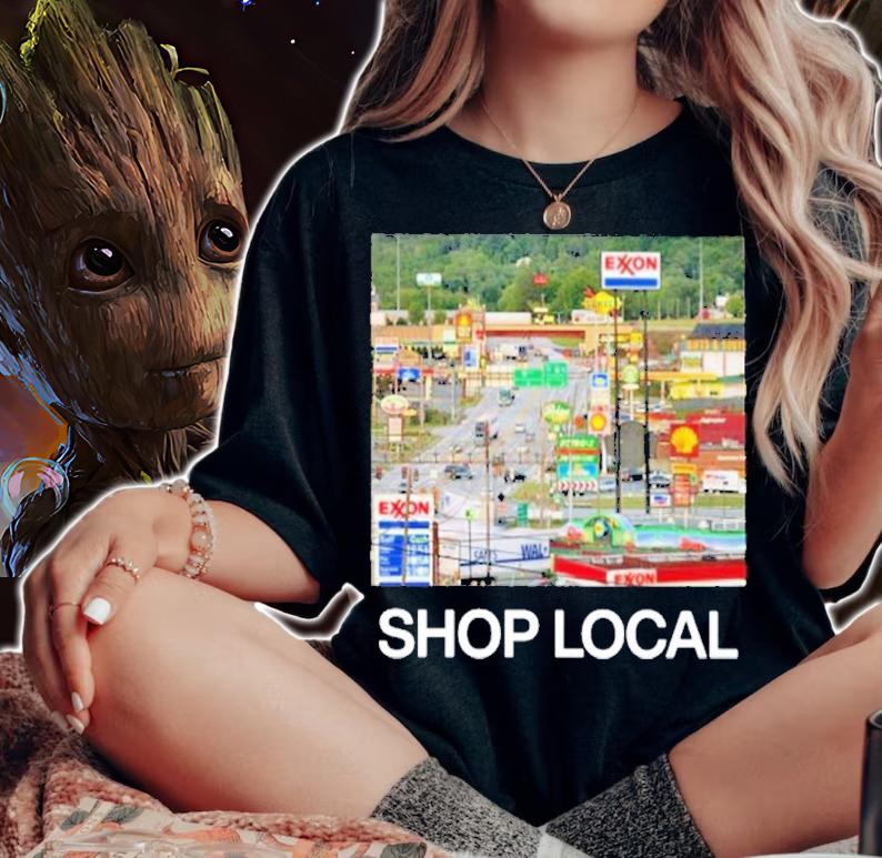 Breezewood Pennsylvania Shop Local Shirt t-shirt woman shirt