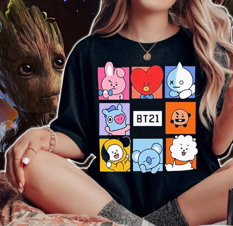 BT21 2022 AJH Shirt t-shirt woman shirt