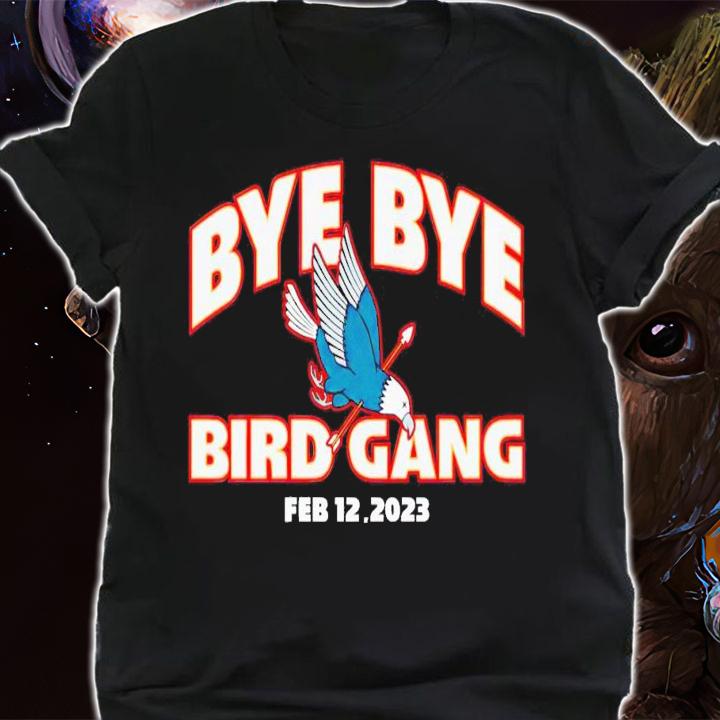Bye Bye Bird Gang Kansas City Chiefs Champions 2023 shirt t-shirt shirt
