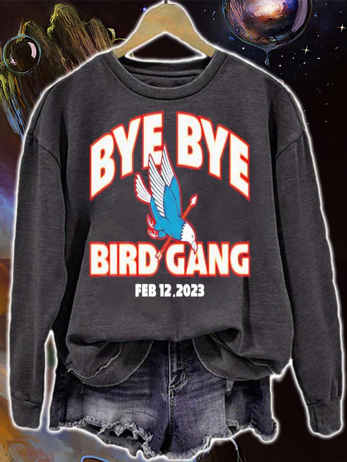 Bye Bye Bird Gang Kansas City Chiefs Champions 2023 shirt t-shirt sweatshirt