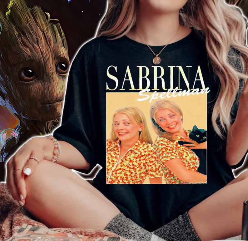 Chilling Adventures Of Sabrina Sabrina Spellman 90's Style T-Shirt t-shirt woman shirt