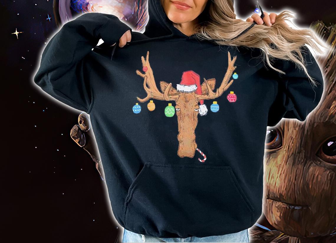 Christmas Moose Ornaments shirt t-shirt hoodie