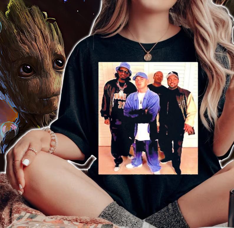 Eminem Ice Cube Snoop Dogg Dr Dre Shirt t-shirt woman shirt