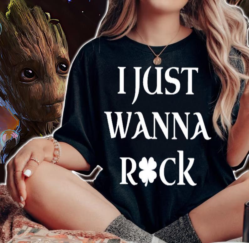 I Just Wanna Shamrock St Patrick Day Shirt t-shirt woman shirt