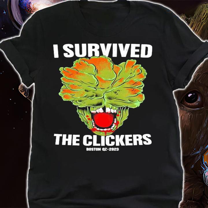 I survived the clickers shirt t-shirt shirt