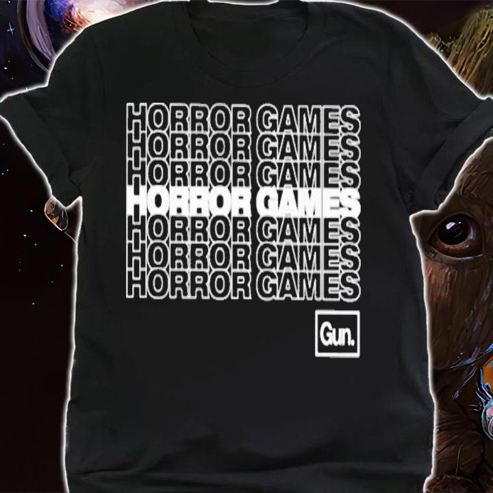 Horror Games T-Shirt t-shirt shirt