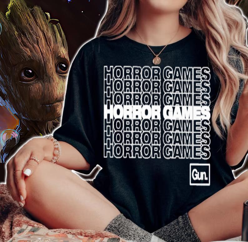 Horror Games T-Shirt t-shirt woman shirt