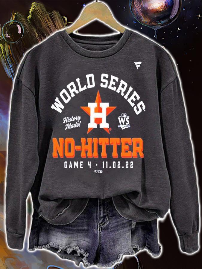 Houston Astros World Series No-Hitter Game 4 2022 Shirt t-shirt sweatshirt