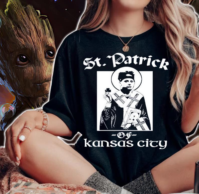 Mahomes St Patrick Of Kansas City shirt t-shirt woman shirt