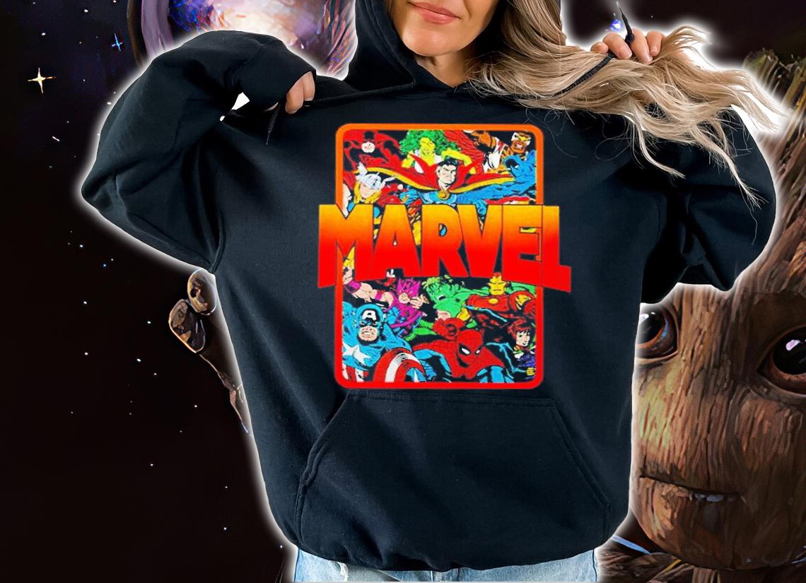 Marvel Comics Old School Characters Shirt t-shirt hoodie