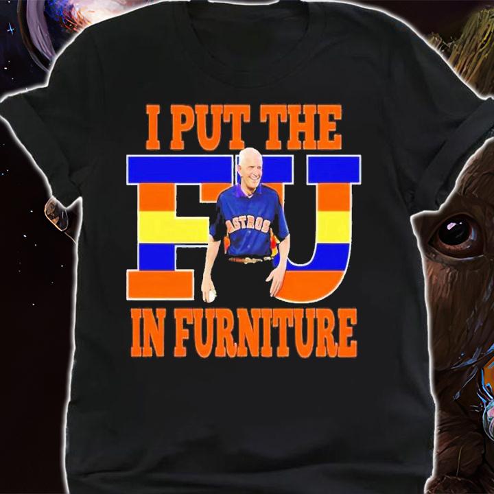 Mattress Mack I put the FU in furniture shirt t-shirt shirt