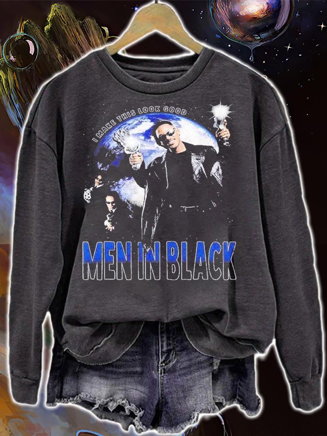 Men In Black I make this look good back shirt t-shirt sweatshirt