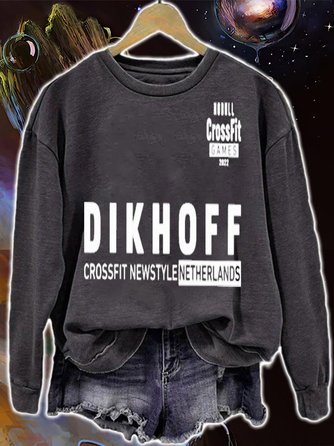 No Bull Crossfit Games 2022 Joke Dikhoff Crossfit Newstyle Netherlands T-Shirt t-shirt sweatshirt