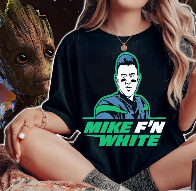 Mike F'n White New York Football shirt t-shirt woman shirt