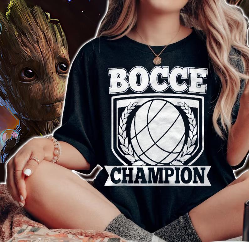 Bocce Champion For Bocce Ball Players shirt t-shirt woman shirt