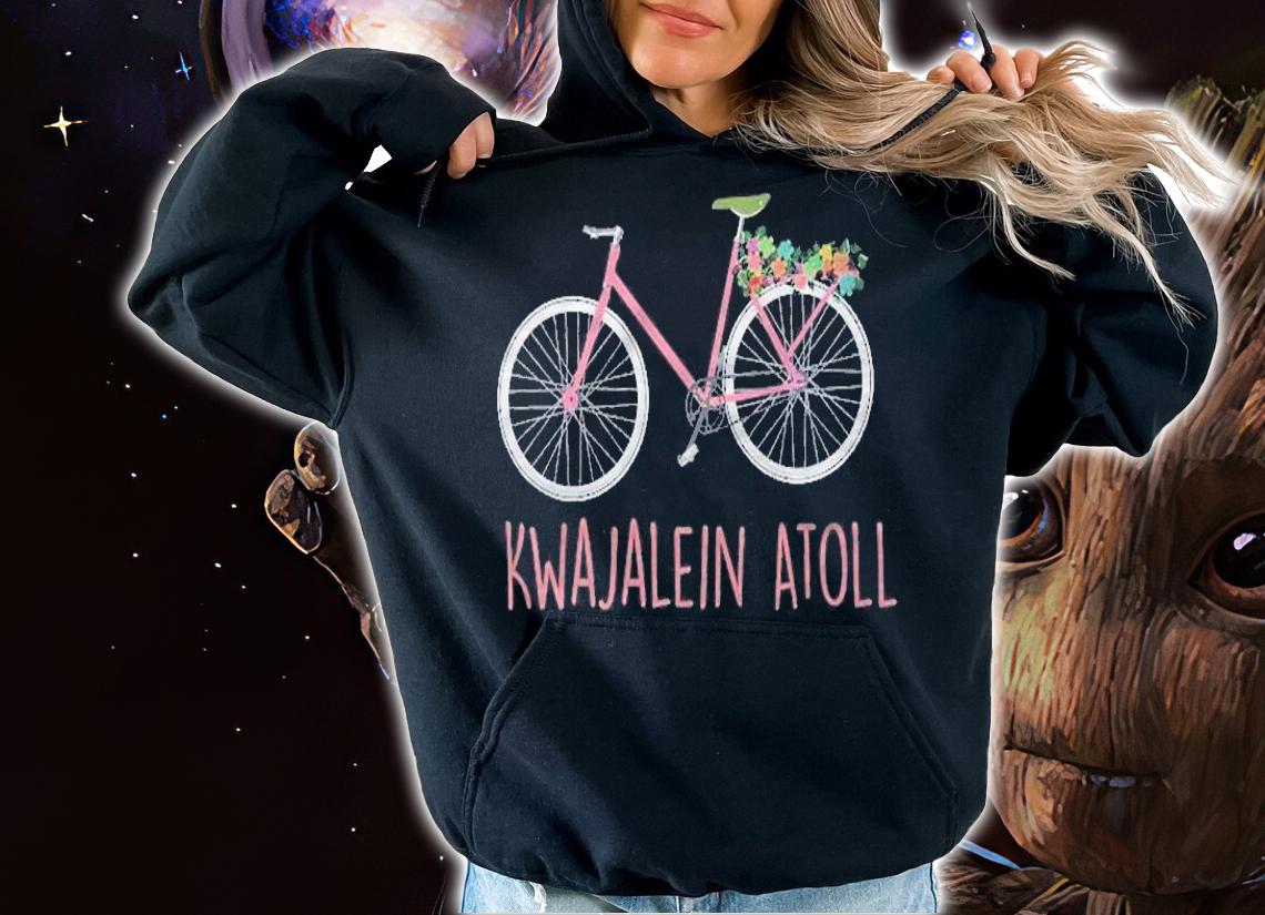 Kwajalein Atoll Bicycle Family Vacation Marshall Island Shirt t-shirt hoodie
