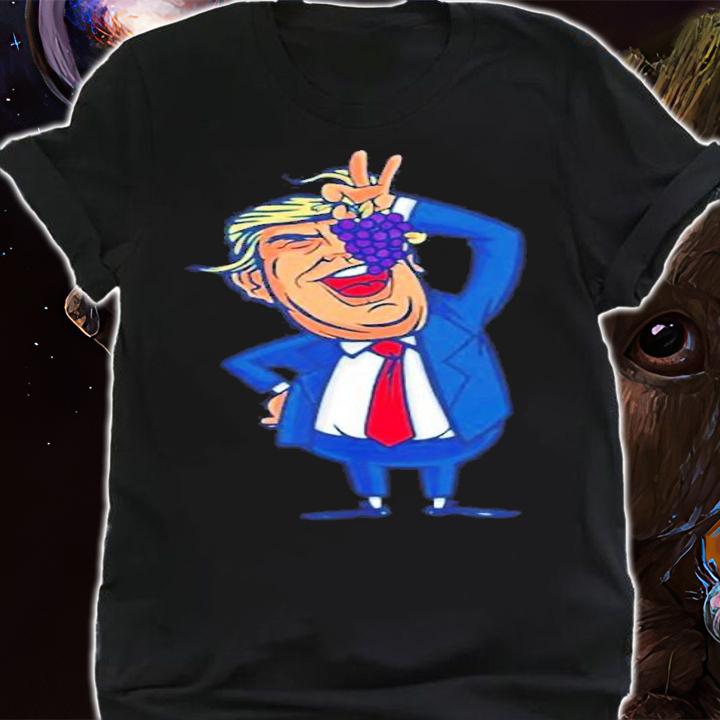 Funny Trump Eating Grapes Shirt t-shirt shirt