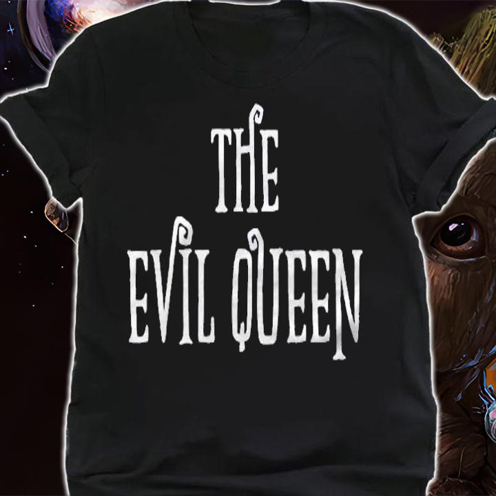 Evil Queen For Mom Matching Family Halloween Costume Shirt