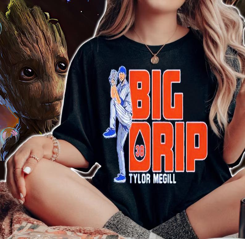 Tylor Megill Big Drip T-Shirt woman shirt