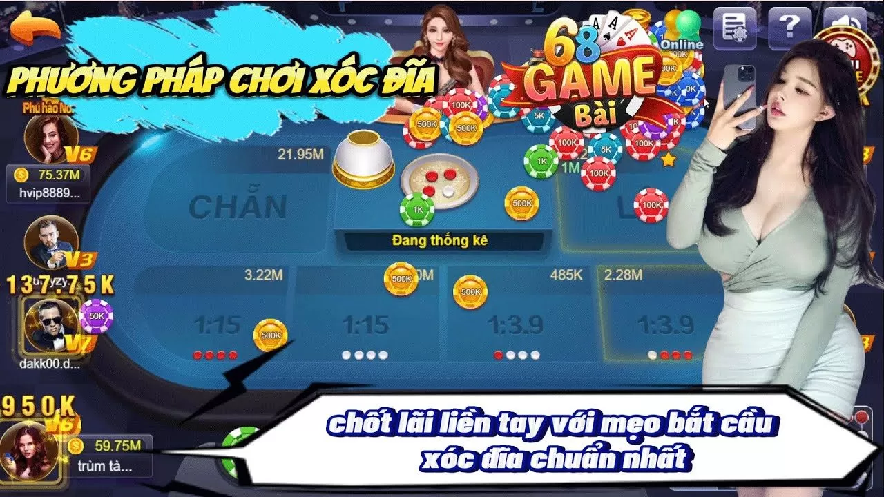cách chơi xóc đĩa 68 game bài